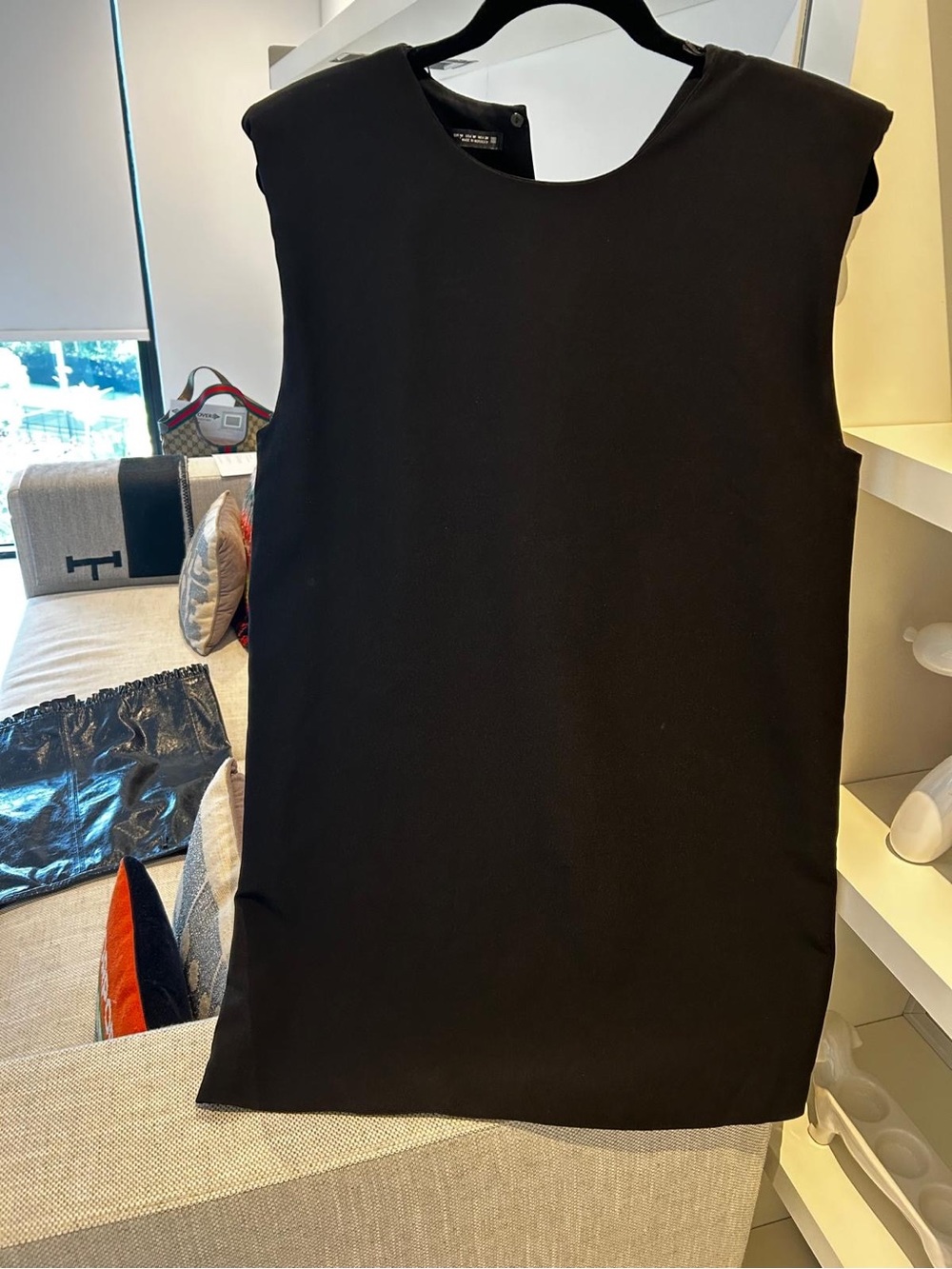 Zara Black Sleeveless Mini Dress